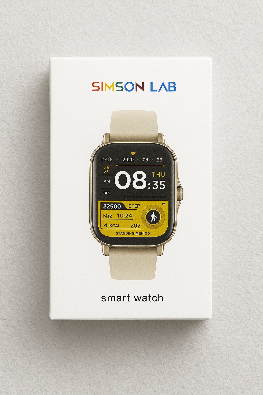 ساعة Simson Lab الذكية – رفيقك المثالي للصحة واللياقة