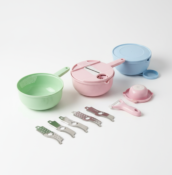 قطّاعة خضروات متعددة الوظائف 6 في 1